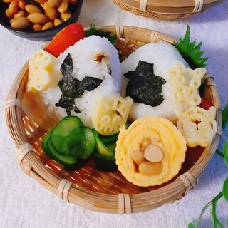 余ったごはんと昆布豆でリメイクランチ